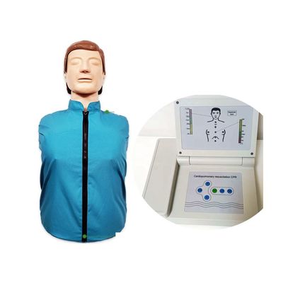 Notfall-Fähigkeiten Lehre Modelle Erwachsene Halbkörper-CPR-Training Mannequin mit Monitor
