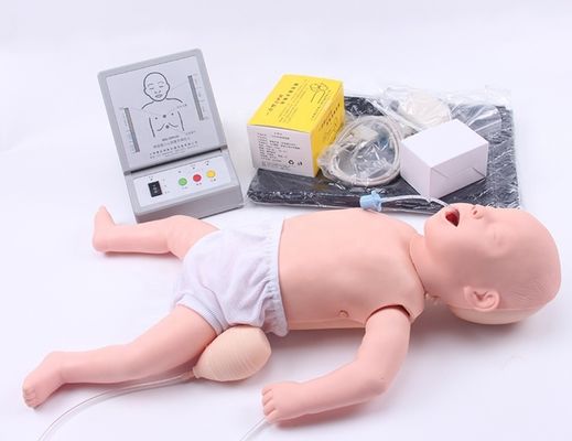 Erste-Hilfe-Ausbildung für Säuglinge Elektronische Puppe für Patienten Pflege-Demonstration