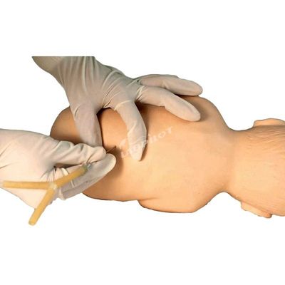 Erweiterte PVC-Kinder-Pediatrische Lumbalpunktion Pflege-Praxis-Simulator Babypuppen-Mannequin