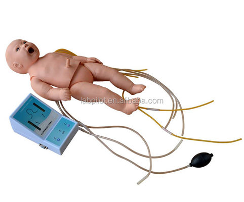 Neugeborene CPR und Krankenschwester-Manikin für die simulierte Pediatrische ALS in der Medizintechnik