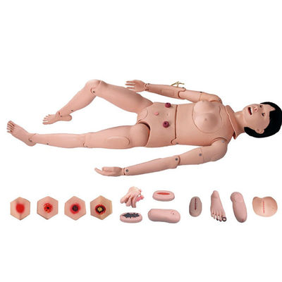 Umfassende klinische Krankenschwester Lehre Simulatoren Multifunktionale weibliche Krankenschwester Mannequin