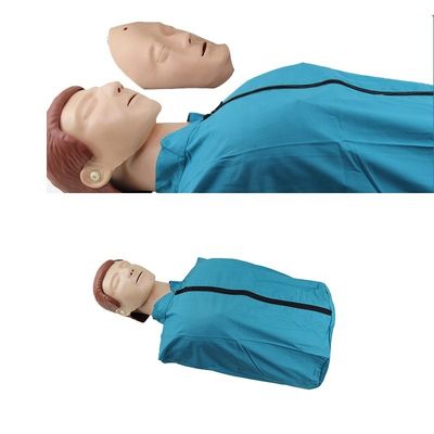 PVC Menschliche Lebensgröße Halbkörper CPR-Ausbildung Mannequin für wirtschaftliche CPR-Praxis