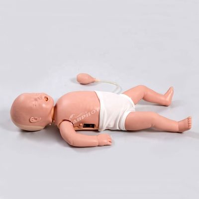 Manikin Mobile Interaktive Baby-Wiederbelebung Simulator drahtlose Säuglings-CPR-Training