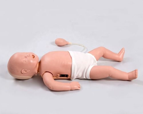 Manikin Mobile Interaktive Baby-Wiederbelebung Simulator drahtlose Säuglings-CPR-Training