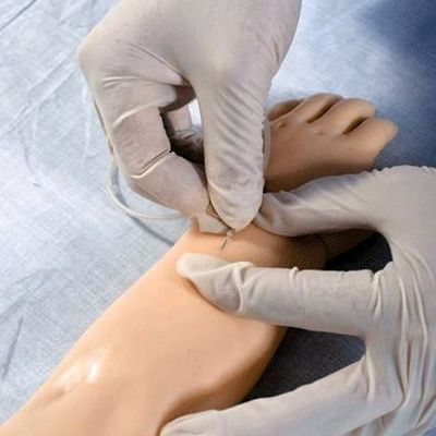 Medizinische Wissenschaft Portable Venipuncture Training Arm Modell mit austauschbarer Haut