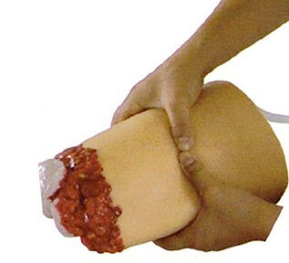 Hämostase-Praktik-Trainingsmodell Trauma Erste Hilfe Verband