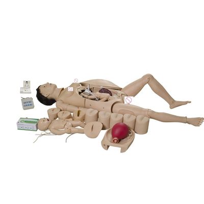Geburtsschulungsmannequin für realistische Notfallsimulationen für Mütter und Neugeborene