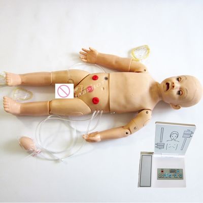 Kinderbetreuung Einjähriges Kind Pflege und HLK-Drossel für lebensrettende Ausbildung