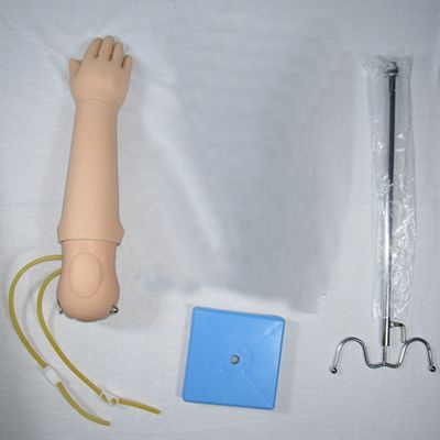 Menschliche Lebensgröße Mannequin Portable Baby Venipuncture Training Arm Modell IV Arm Injektion Lehre Hand Phantom