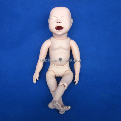 Neugeborenes Mädchen Krankenschwester-Mannequin für die Kinderbetreuung in der Krankenschwesterschule