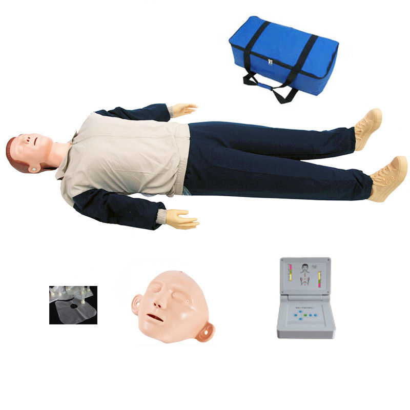 Menschliche Lebensgröße Elektronische Vollkörper-CPR-Training-Mannequin mit Monitor Stimme fördern