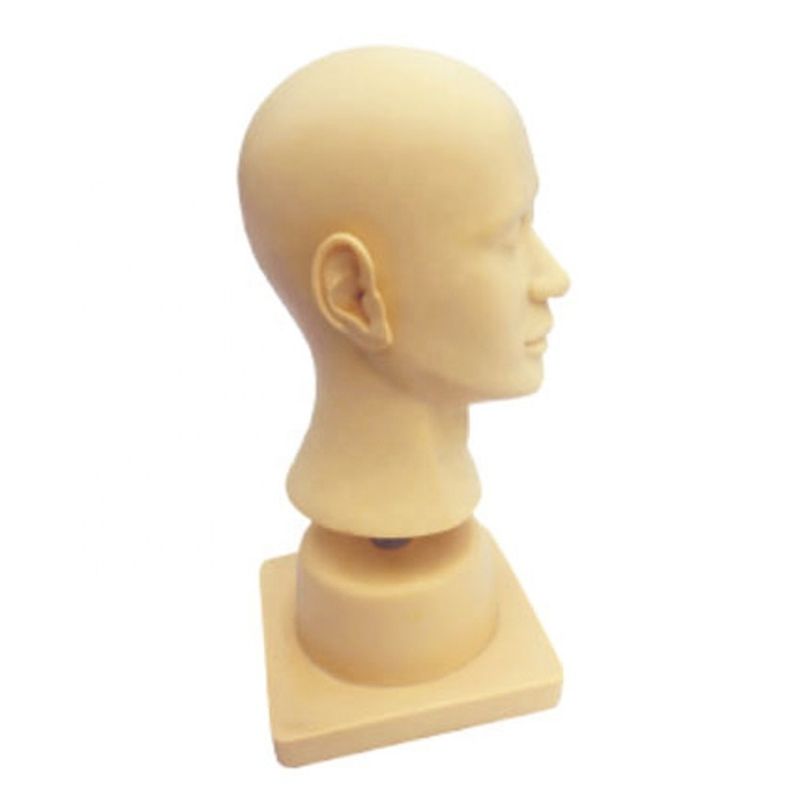 Lehre Ohr- und Kopfmodell-Mannequin mit externem Hörkanalbewässerungs-Simulator