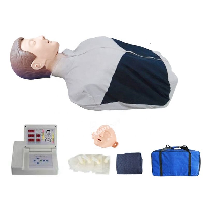 Medizinische Wissenschaft Erwachsene Halbkörper-CPR Torso-Mannequin für Notfall-Fähigkeiten-Praxismodell