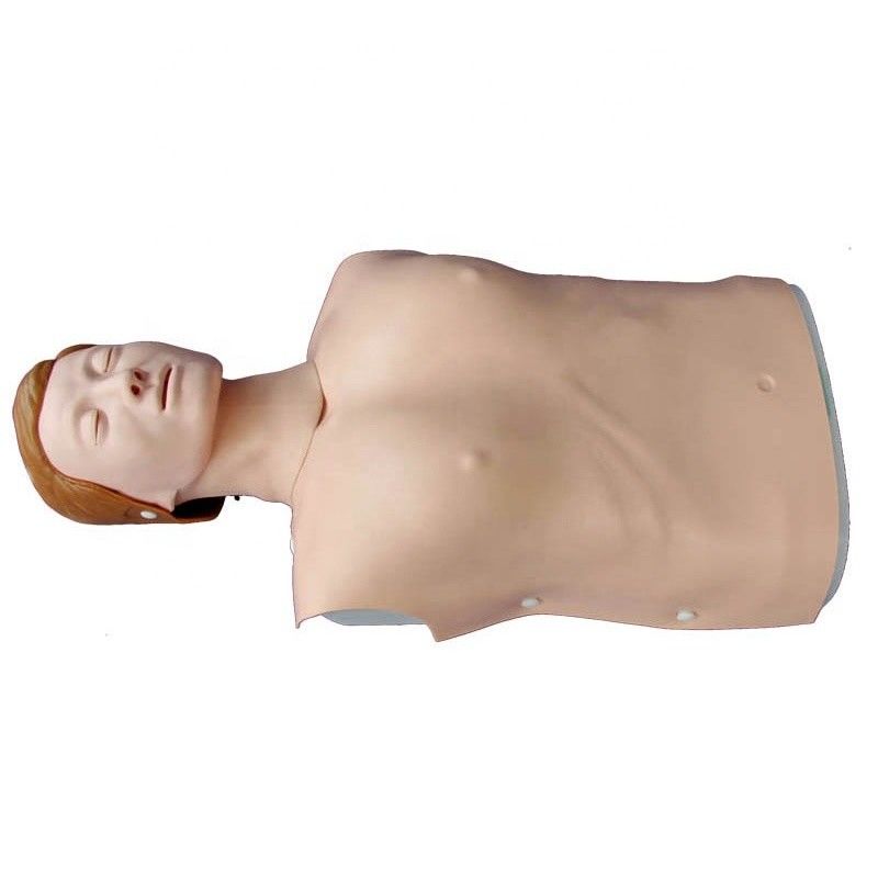 Halbkörper-HLW-Ausbildung Mannequin für Krankenhaus-Klinik und College HLW-Technik Praxis