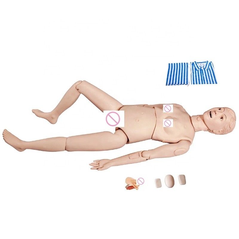 Medizinische Naturwissenschaften Grundstück Female Nursing Manikin Training Simulator mit fortgeschrittenem PVC