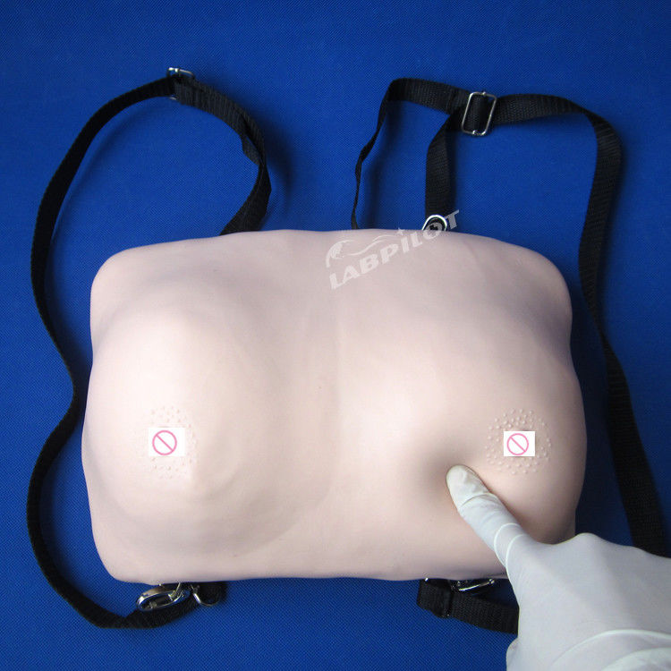 Selbstuntersuchung der Brust Training Mannequin realistisches Hautmodell für die gynäkologische Versorgung