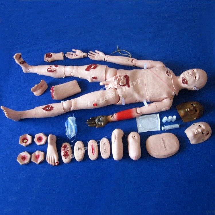 Umfassende Krankenschwester-Mannequin für Trauma- und Wundbehandlung in menschlicher Lebensgröße