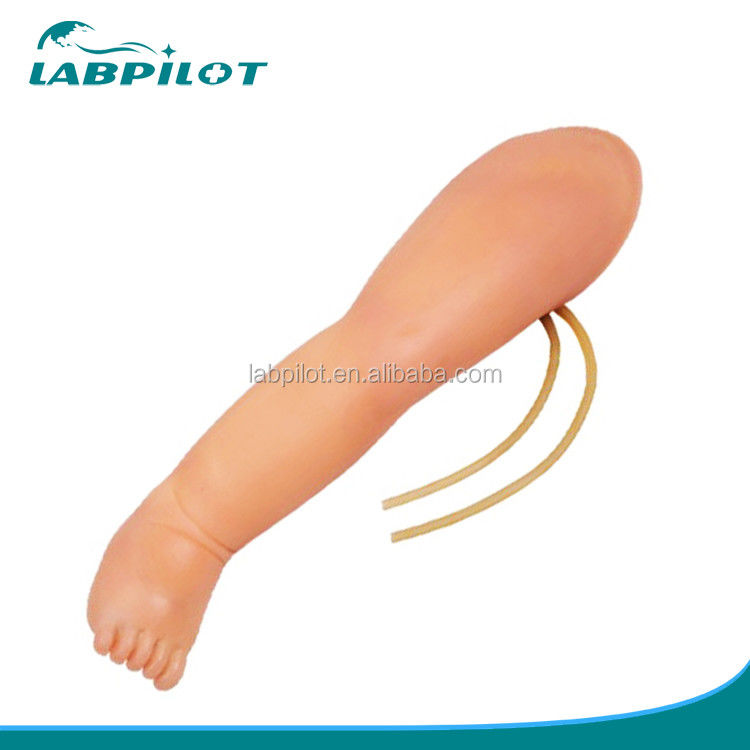Infant Venipuncture Training Bein IV Injektionssimulator mit Vorteil von fortgeschrittenem PVC