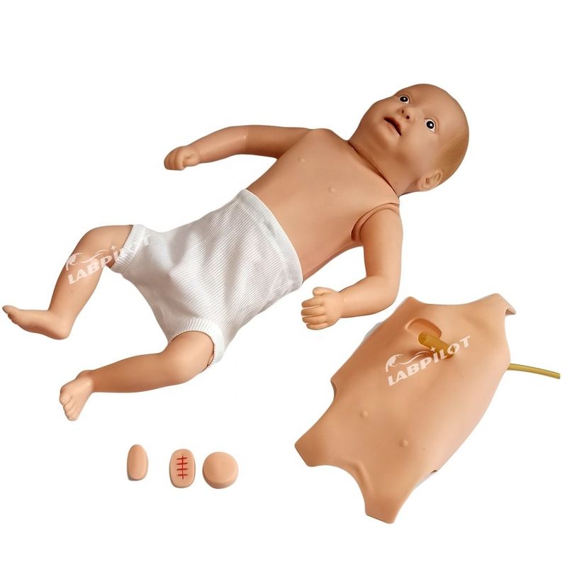 Neugeborene Kinder Pflege und Intubation Training Puppe für Frauen-Kinder-Spezialkrankenhaus