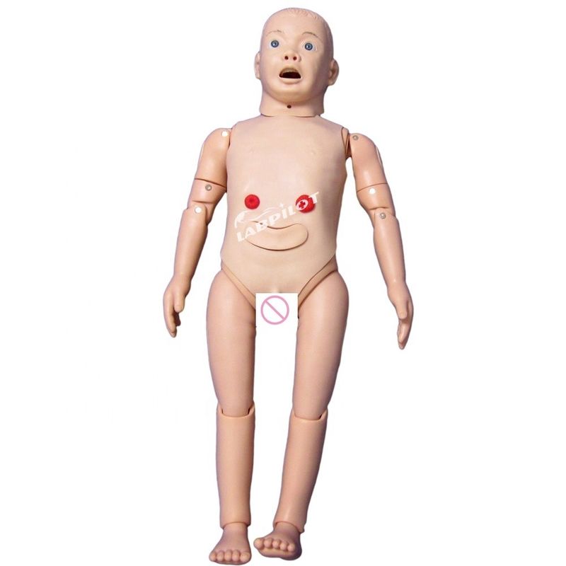 Kinderpflege-Dummy 3 Jahre alte Pflege-Puppe aus PVC